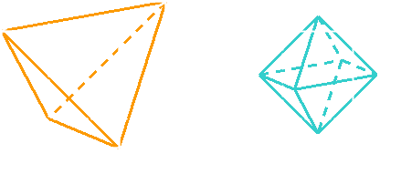 Würfel mit Innenkörpern